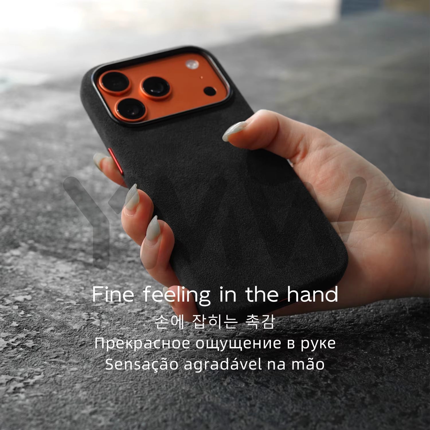 Magnetic ALCANTARA Case for Iphone 17 16 Pro Max 15 14 Luxury Suede Leather Supercar Phone Cases Camera Button Cover