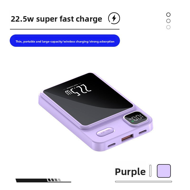 Ultra-thin Magnetic Wireless Power Bank