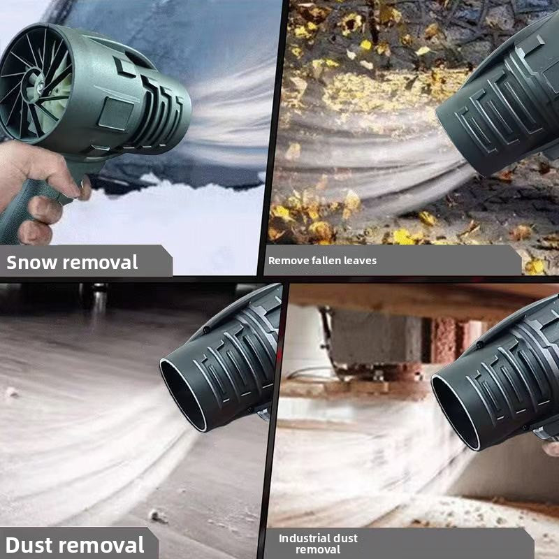 Car washing dust and snow removal blower