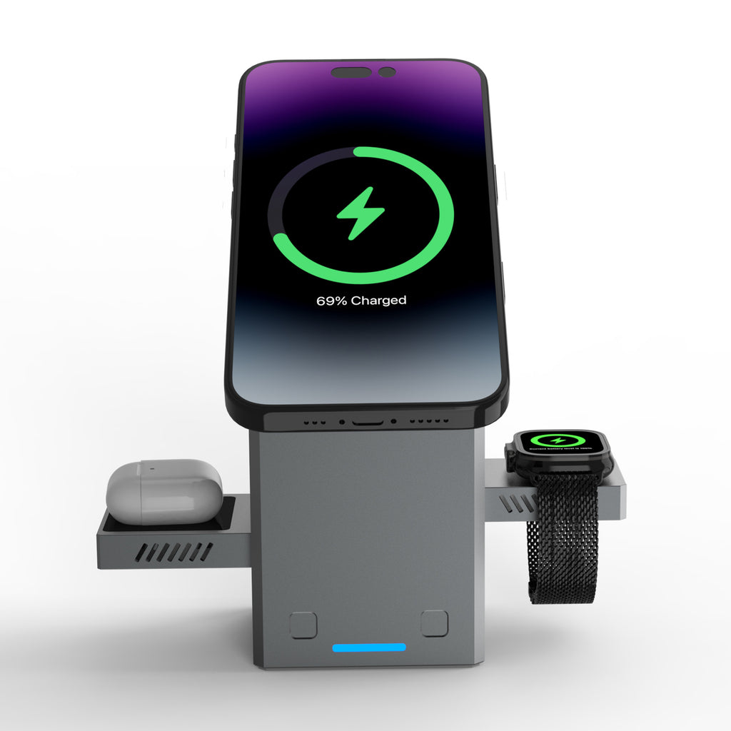 3-in-1 Magnetic Wireless Charger