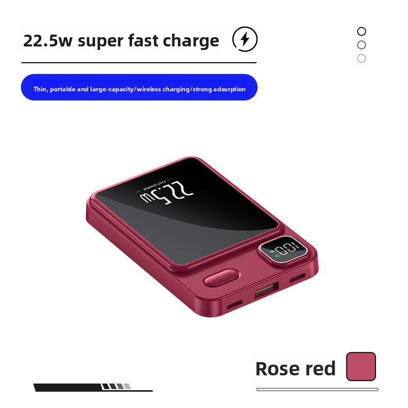 Ultra-thin Magnetic Wireless Power Bank