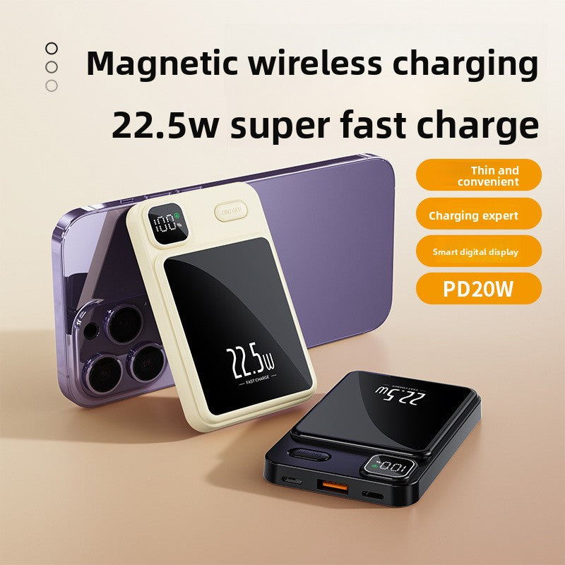 Ultra-thin Magnetic Wireless Power Bank